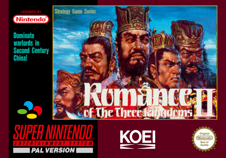 Romance of The Three Kingdoms II (PAL)